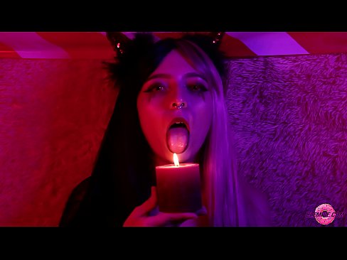 ❤️ Blowjob ya Shauku kutoka kwa Sexy Succubus yenye Utimilifu wa Kinywa ❤